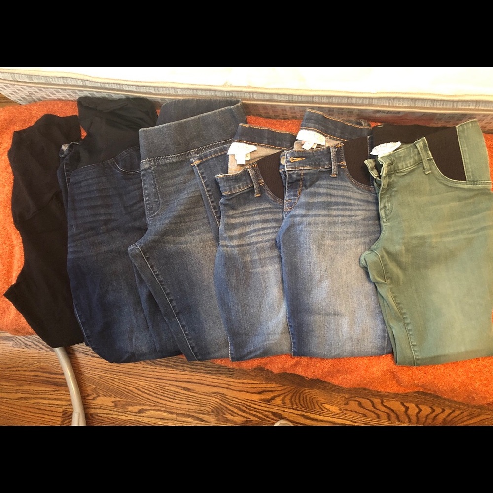 Target Maternity Jeans Lot